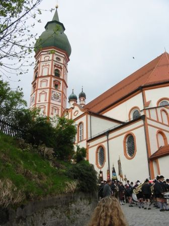 Auf dem Weg zur Wallfahrtskirche