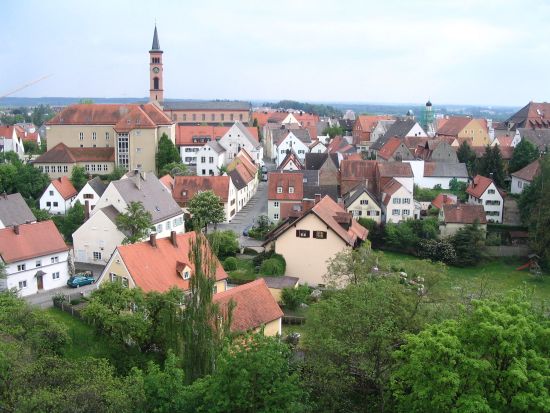 Blick über Friedberg