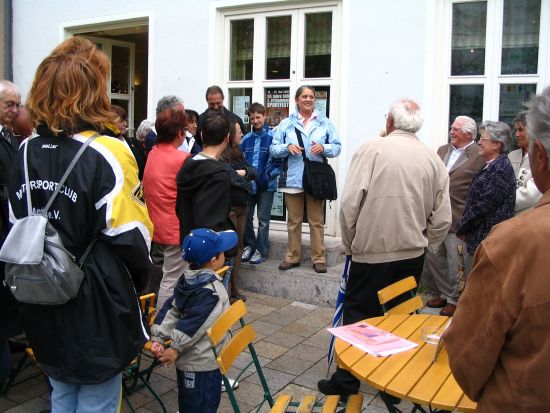 Bei der Stadtführung