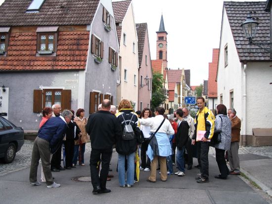 Bei der Stadtführung